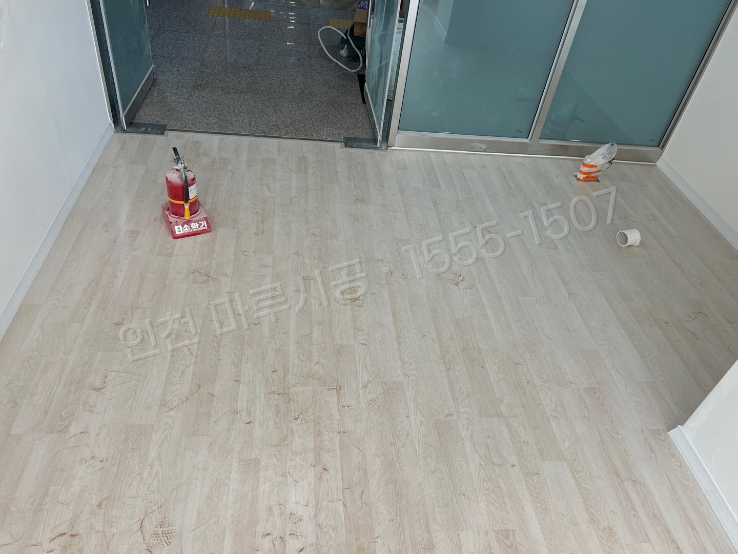 인천 바닥공사 마루시공업체 시공 후